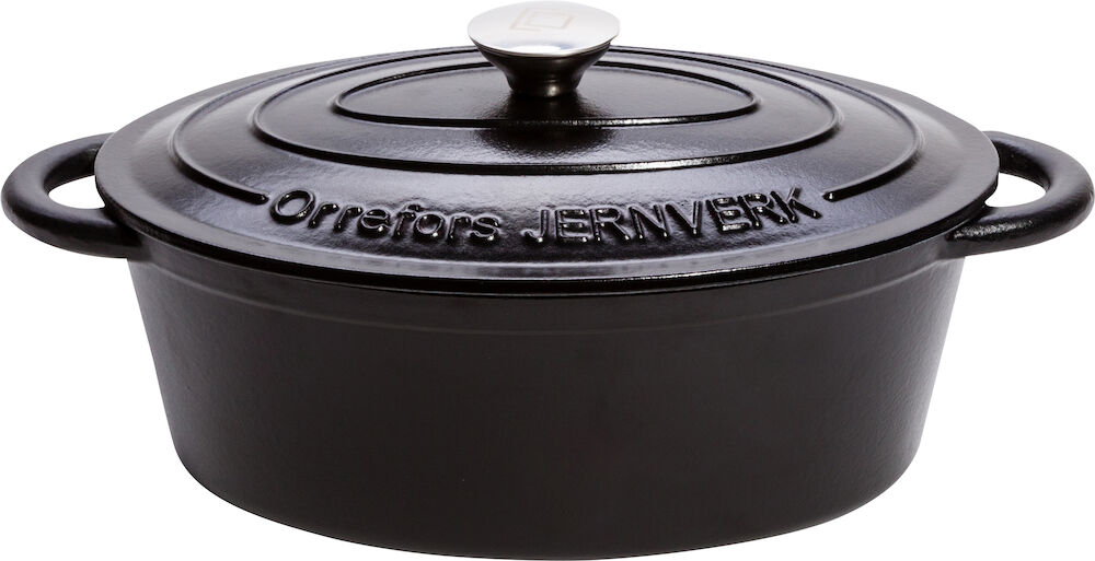 Orrefors Jernverk Støbejerngsgryde